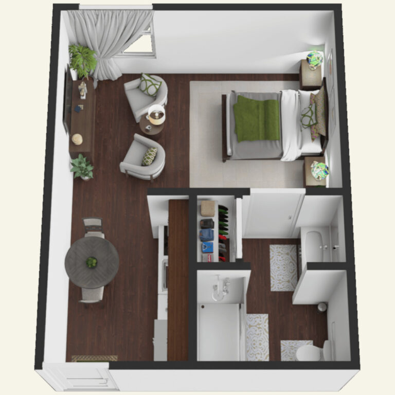 The Gardens of Buda | Unit A1