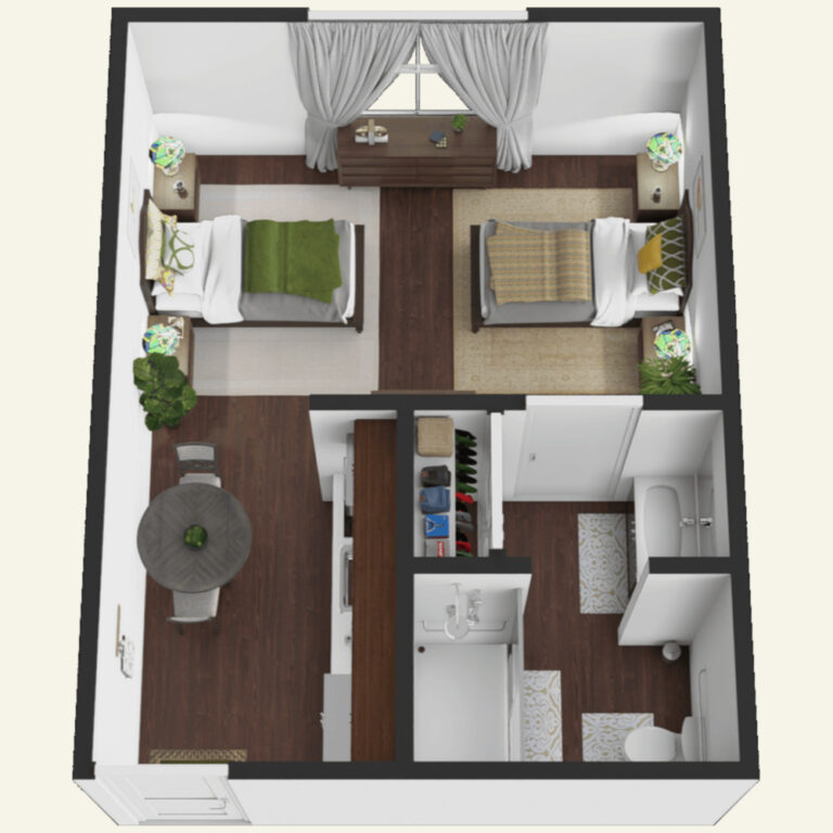 The Gardens of Buda | Unit A2