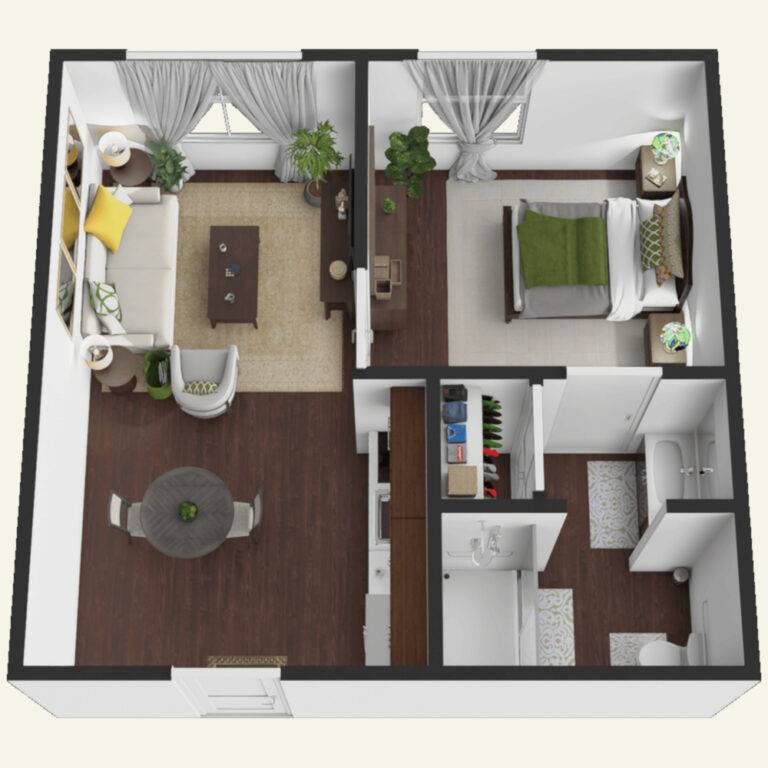 The Gardens of Buda | Unit B