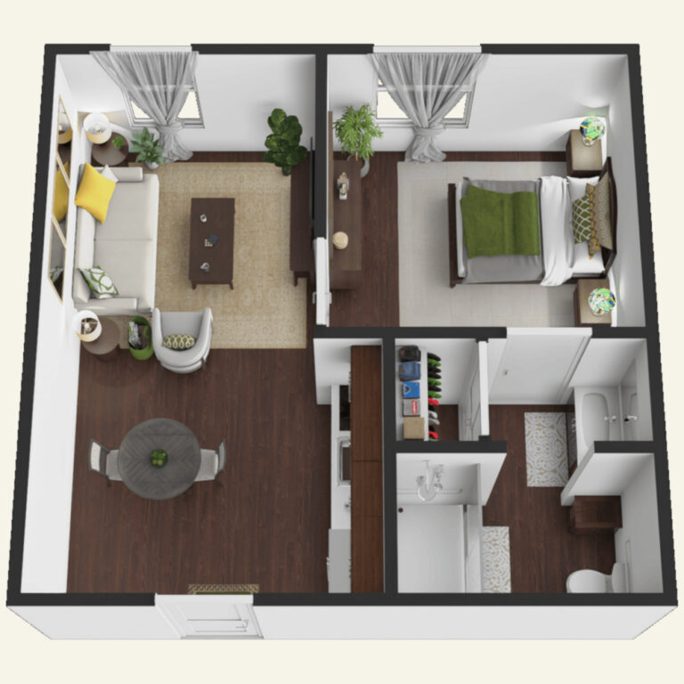 The Gardens of Buda | Unit B1