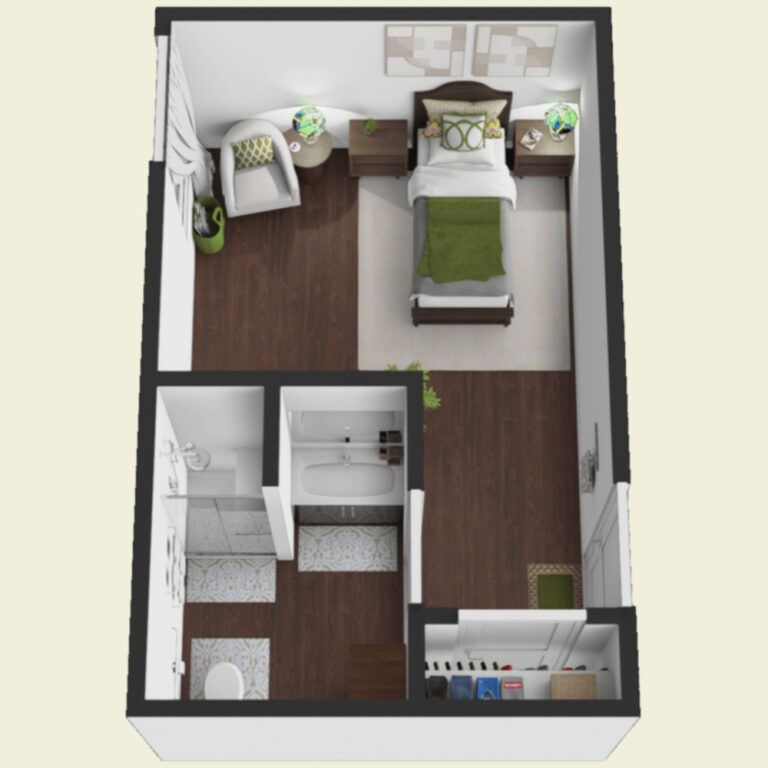 The Gardens of Buda | Unit F1